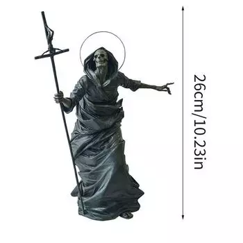 Статуэтка черепа из смолы isfriday