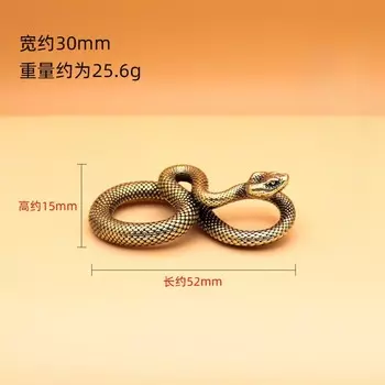 Статуэтка медная змея MOONBIFFY