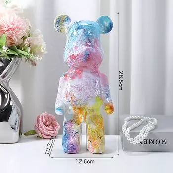 Статуэтка медведь из смолы 28 см