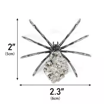 Статуэтка паук из пирита и сплава