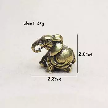 Статуэтка слон из меди