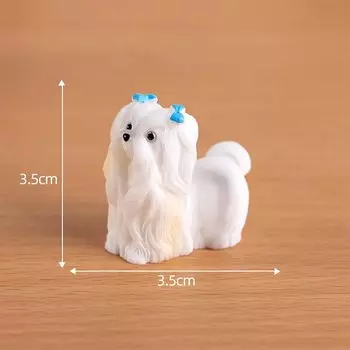 Статуэтка собачка Мальтийская ШgeZm