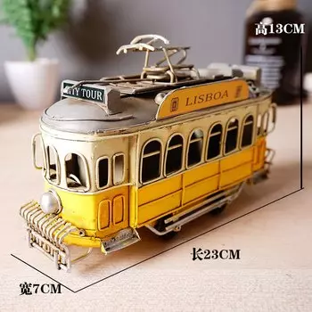 Статуэтка трамвая из металла FGHGF