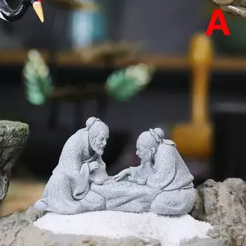 Статуэтки китайских старей играющих в шахматы JETTING