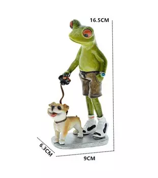 Статуя лягушки MYBLUE из смолы