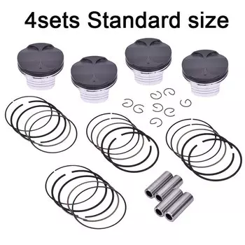 STD 75 мм штифт 17 мм комплект поршневых колец для мотоцикла 13101-MCJ-750 для Honda CBR900RR AC CBR1000RR-R CBR1000RR-R 3AC REPSOL EDITION