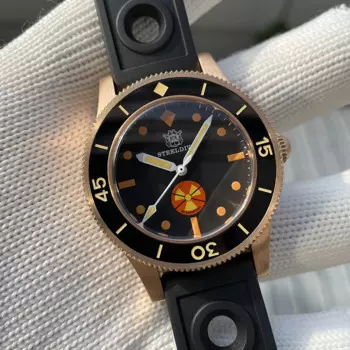 STEELDIVE Мужские дайверские часы 62Mas Бронзовый дайвер 30 бар Водонепроницаемые автоматические механические наручные часы со светящимся сапфировым стеклом NH35