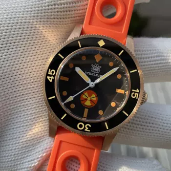 STEELDIVE SD1952VS новые бронзовые часы 300 м водонепроницаемые швейцарские светящиеся автоматические механические наручные часы роскошные часы для дайвинга для мужчин