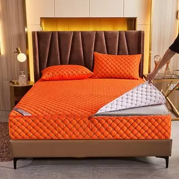 Стеганый чехол на матрас Yaapeet из хлопка и полиэстера