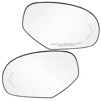 Стекло бокового зеркала для Cadillac Escalade ESV Chevrolet Avalanche Silverado Suburban Tahoe GMC Yukon левое правое с подогревом задней части