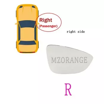 Стекло бокового зеркала с подогревом для VW для Jetta 6 MK6 2011-2017, стекло зеркала заднего вида с дверным крылом для объектива VW CC Passat B7