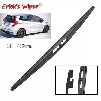 Стеклоочиститель Erick's 14 дюймов, задняя щетка стеклоочистителя для Honda Jazz Fit MK3 2014-2020, лобовое стекло, чистка лобового стекла, двери багажника, автомобильная щетка от дождя