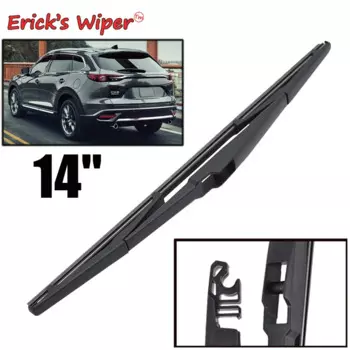 Стеклоочиститель Erick's 14 дюймов, задняя щетка стеклоочистителя для Mazda CX-9 CX9 MK2 2016-2023, лобовое стекло, чистая щетка для двери багажника, автомобильная щетка от дождя