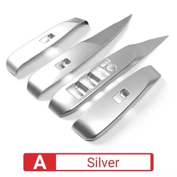 Стеклоподъемник для автомобиля, кнопка переключения панели, Накладка для Toyota Camry 70 XV70 2018 2019 2020 2021 2022, гибридные аксессуары