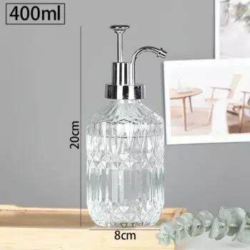 Стеклянная бутылка для шампуня Nordic Relief