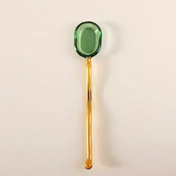 Стеклянная десертная ложка coolcells