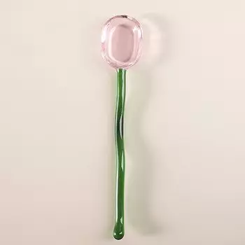 Стеклянная ложка для молока PlumHOME