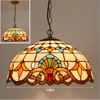 Стеклянная люстра HomeLover, павлин, 220В