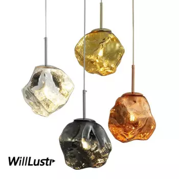 Стеклянная Подвесная лампа ручной работы, креативная Подвеска из лавовой стали, лампа для гостиницы, кафе, бара, прихожей, прикроватная алюминиевая подвесная Потолочная люстра