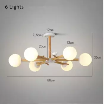 Стеклянная подвесная люстра Full Matcher
