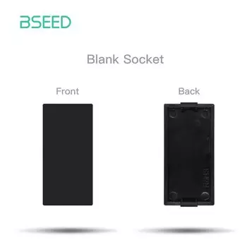 Стеклянная розетка BSEED EU с USB Type-C