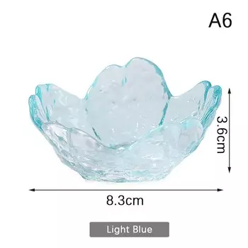 Стеклянная тарелка для мороженого JETTING