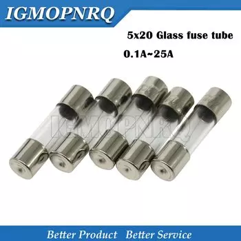 Стеклянная трубка предохранителя 5 х2, 0, 0,5 А ~ 25 А, 5 х20, предохранитель 5 х20, 0,2 а, 0,25 А, 0,3 а, 1 А, 1,25 А, 2 А, 2,5 А, 3 А, 3,15 А, 4 а, 5 А, 6 А, 3 А, 10 шт