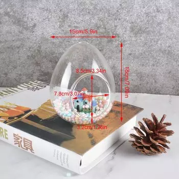 Стеклянная ваза JETTING для суккулентов