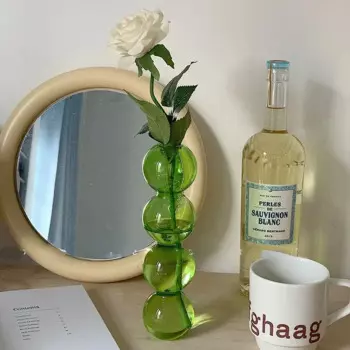 Стеклянная ваза Lazzy house