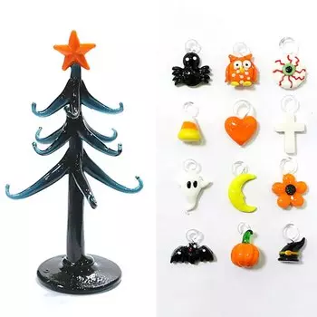 Стеклянное дерево с аксессуарами JSSMTLP