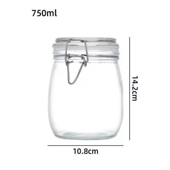 Стеклянные банки для хранения 380/500/750/1000 мл