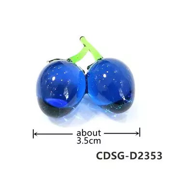 Стеклянные фигурки фруктов и овощей JSSMTLP