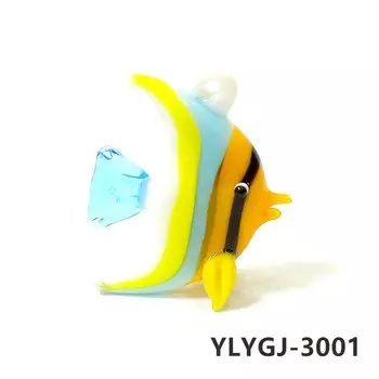 Стеклянные фигурки рыб JSSMTLP, 2 шт.