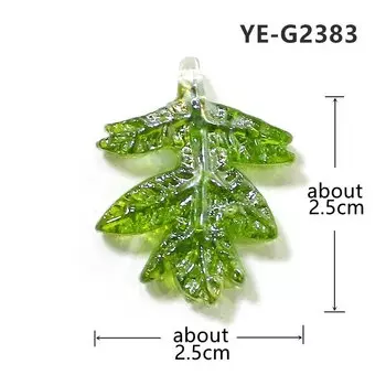 Стеклянные листья подвески JSSMTLP