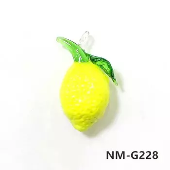 Стеклянные подвески лимон JSSMTLP, 2 шт.