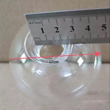 Стеклянный абажур GemSpark молочно-белый 12/15/20 см