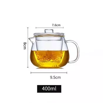 Стеклянный чайник PGY 400 мл