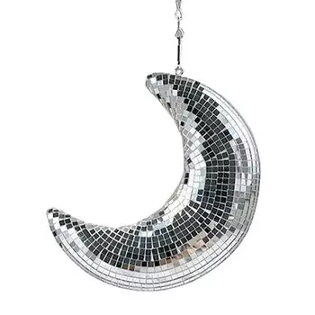 Стеклянный диско-шар Луна TPXCKz