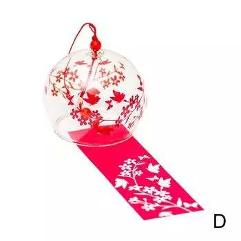 Стеклянный колокольчик KITPIPI