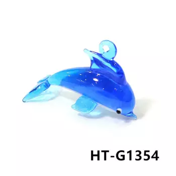 Стеклянный кулон Дельфин JSSMTLP