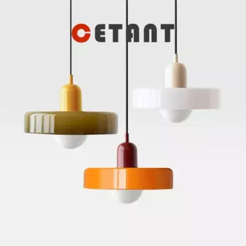 Подвесной стеклянный светильник CETANT G9 средневековый