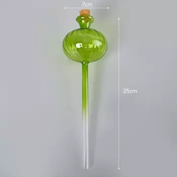 Стеклянный самополивающийся горшок для цветов