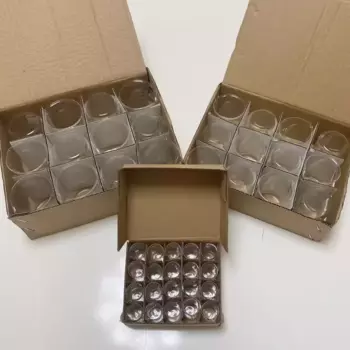 Стеклянный стакан в коробке, 50/100/250/500/1000 мл