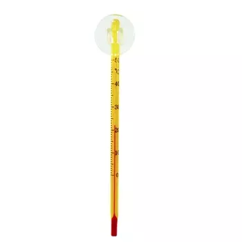 367D термометр с присоской, стеклянная трубка, термометр для аквариумных рыб, температура