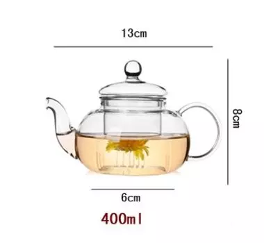 Стеклянный заварочный чайник To Catch Fish 400 мл