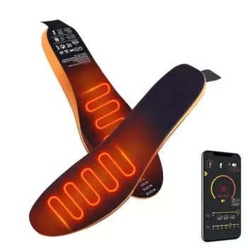 Стельки с подогревом для обуви, регулируемые, с зарядкой от USB