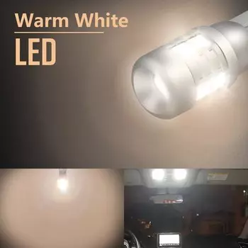 Stella 2 шт. 9-46 В T10 LED W5W 3000k Теплый белый 4300K Природный белый 6000K Холодный белый Высокая яркая лампа Canbus Лампа 9SMD 3030 Чип