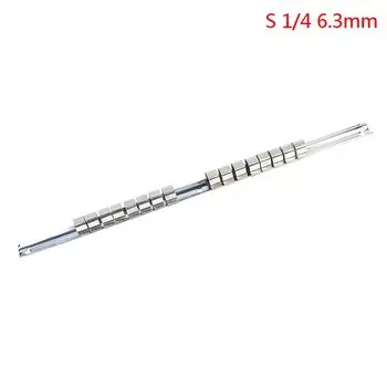 Стеллаж для розеток из нержавеющей стали, 1/4/3/8/1/2 дюймов, с 16 зажимами