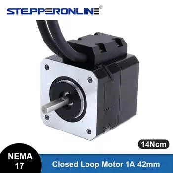 STEPPERONLINE Шаговый двигатель Nema 17 с замкнутым контуром 14 Нм