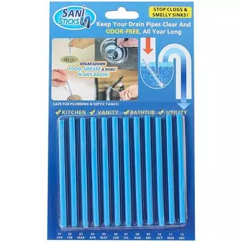 Стержни для очистки труб Sani Sticks 12 шт.
